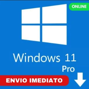Windows 11 Pro Licença vitalícia 25 Dígitos - Softwares e Licenças