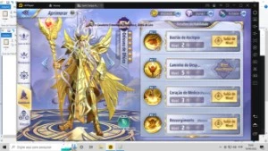 Saint Seiya Serv A-1  156K Gemas - 616 Estrelas. Quase FULL - Saint Seiya Awakening SSA