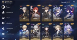 Conta Star Rail lv69 /Quase todos os T5 - Outros