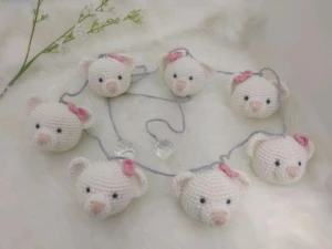 Varal de Berço com Amigurumis