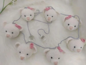 Varal de Berço com Amigurumis - Artesanato e Personalizados