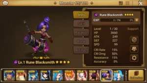 Reroll Summoners War lvl10 com Deborah + Okeanos + Aaliyah