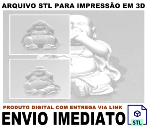 STL Para Impressão 3D - Buda Não Fala Não Ouve Não Vê - Impressão 3D e STL
