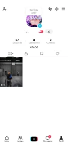 Contas de tik tok de 5 A 6 meses vazias - Redes Sociais