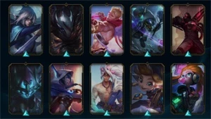[LOL + VALORANT] CONTA 627 BRL GASTOS, 60 SKINS, 1 REEMBOLSO - League of Legends