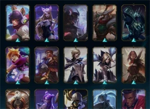 [LOL + VALORANT] CONTA 627 BRL GASTOS, 60 SKINS, 1 REEMBOLSO - League of Legends