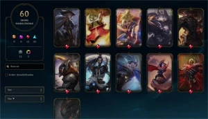 [LOL + VALORANT] CONTA 627 BRL GASTOS, 60 SKINS, 1 REEMBOLSO - League of Legends