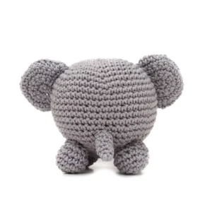 Elefante bola em amigurumi - Artesanato e Personalizados