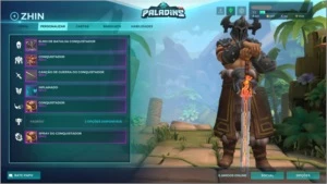 Vendo conta Paladins nível 52 com GOD Pack - Produtos Físicos