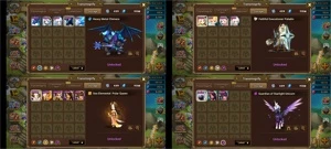 Summoners War Global C2 com Alexandra Leo Tiana Seara Bastet