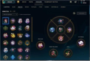 CONTA LOL , ALL CAMPEÕES/RUNAS, + 299 SKINS - VENDA URGENTE - League of Legends