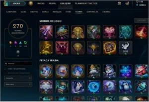 CONTA LOL , ALL CAMPEÕES/RUNAS, + 299 SKINS - VENDA URGENTE - League of Legends