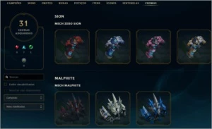 CONTA LOL , ALL CAMPEÕES/RUNAS, + 299 SKINS - VENDA URGENTE - League of Legends