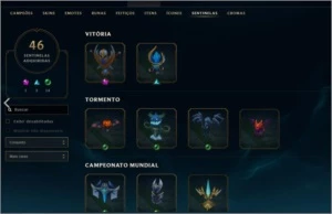 CONTA LOL , ALL CAMPEÕES/RUNAS, + 299 SKINS - VENDA URGENTE - League of Legends
