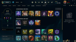 Conta De Lol Ferro 4 - League of Legends