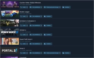 Conta Steam 5 anos 67 jogos