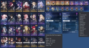 Conta Genshin 16 5⭐️ | Honkai Star Rail 5 5⭐️| Honkai Impact - Genshin Impact