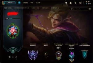 CONTA D1 JA FOI GRAO MESTRE - League of Legends LOL