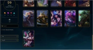 CONTA LOL LVL71 OURO IV - 29 SKINS 55CHAMPS - League of Legends