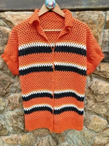 Camisa de Crochê Unissex