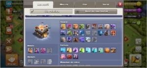 Conta clash of clans TH 13