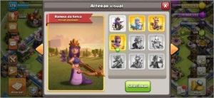 Conta clash of clans TH 13
