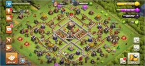 Conta clash of clans TH 13