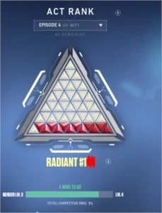CONTA RADIANTE VALORANT MUITAS SKINS