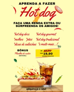 Curso Completo de Hot Dog Gourmet - eBooks