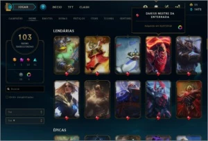 CONTA LOL E VALORANT VARIAS SKINS - League of Legends