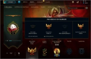 Conta Lol - 136 Campeoes - 120 Skins - Gold 5 - League of Legends
