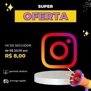 Promoçao - Seguidores Para Instagram. - Redes Sociais
