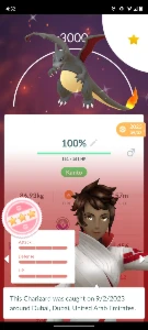 Conta Pokémon Go 44 Mew 100% e Charizard Shundo - Pokemon GO