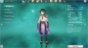 Genshin impact XIAO+LANÇA DE JADE+VENTI - Com muitas missões