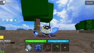 Conta com cinco lendárias - Roblox