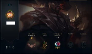CONTA SMURF, B3 PROVISÓRIO, LUCIAN VELHO OESTE - League of Legends LOL