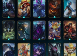 Conta lol nivel 117 ouro 1 100 skins 119 champs - League of Legends