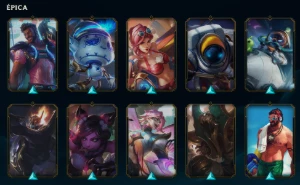 Conta lol nivel 117 ouro 1 100 skins 119 champs - League of Legends