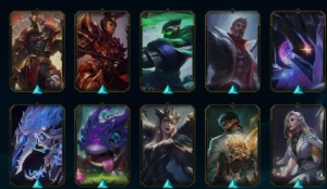 Conta lol nivel 117 ouro 1 100 skins 119 champs - League of Legends