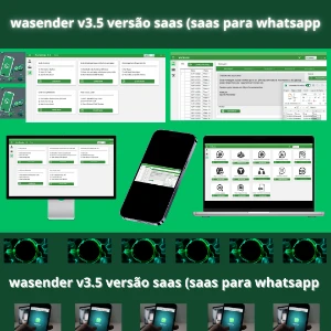 Novo wasender v3.5 versão saas (saas para  [conteúdo removido] app - Serviços Digitais