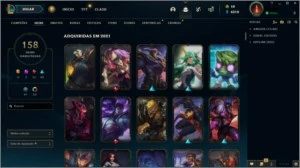 3 contas RIOT GAMES - League of Legends LOL