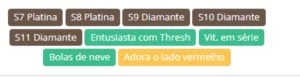 3 contas RIOT GAMES - League of Legends LOL