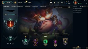 3 contas RIOT GAMES - League of Legends LOL