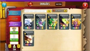Conta Dragon City lvl 66, 342 dragões, 6 heroicos, 8 ilhas. - Dragon City Mobile