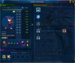 CONTA DMO AOX LUCEMON - Digimon Masters Online