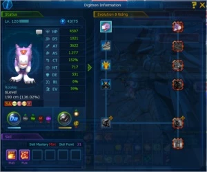 CONTA DMO AOX LUCEMON - Digimon Masters Online