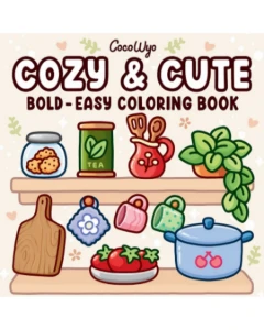 Baixe 1 Real Livro Para Colorir Cozy Cute PDF