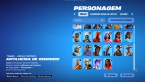 Conta Fortnite Com Muitas Skins No Preçinho