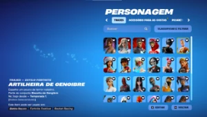 Conta Fortnite Com Muitas Skins No Preçinho