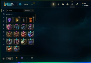 Conta Lol Esmeralda 4 / Todos Campeões / 294 Skins - League of Legends